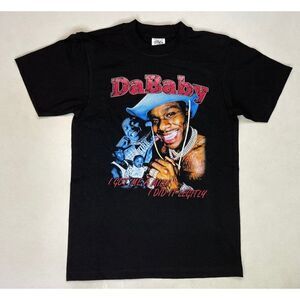 DaBaby I Got Me A Milli I Dit It Legitly Graphic T-shirt Men Medium Rap Music